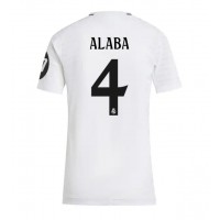 Real Madrid David Alaba #4 Kotipaita Naiset 2024-25 Lyhythihainen